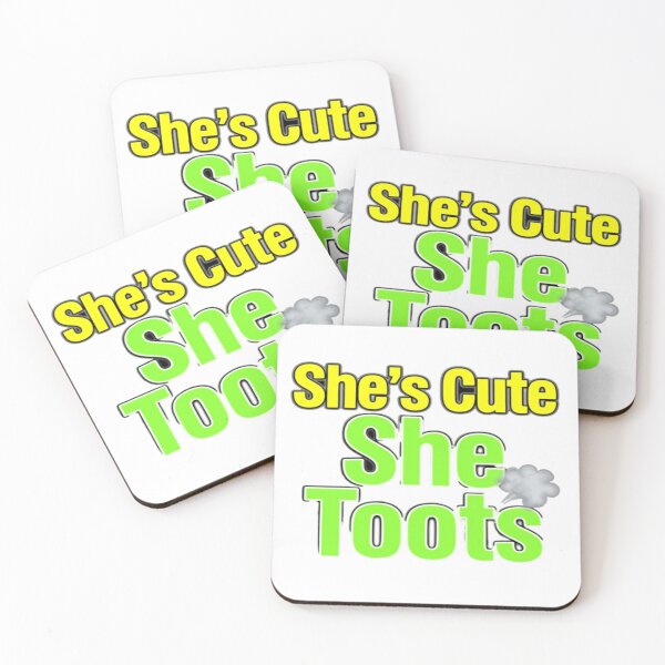 Item preview, she cute she toots designed and sold by Femflare.