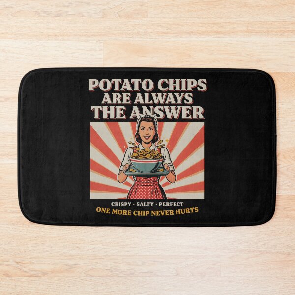 Item preview, Potato Chips Are Always the Answer Funny Snack Lover designed and sold by Redgiant87x.