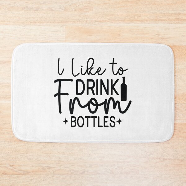 Item preview, I Like to Drink From Bottles - Funny Dad Quotes Retro Vintage Aesthetic Baby Milk Beer Family Gift designed and sold by FuzionRaptor.