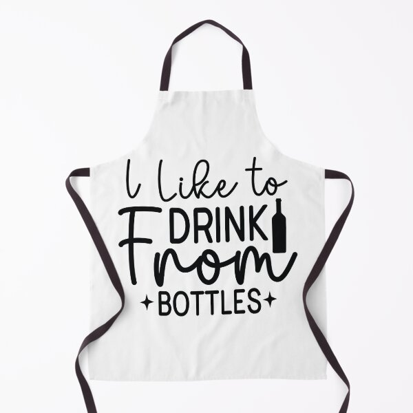 Item preview, I Like to Drink From Bottles - Funny Dad Quotes Retro Vintage Aesthetic Baby Milk Beer Family Gift designed and sold by FuzionRaptor.