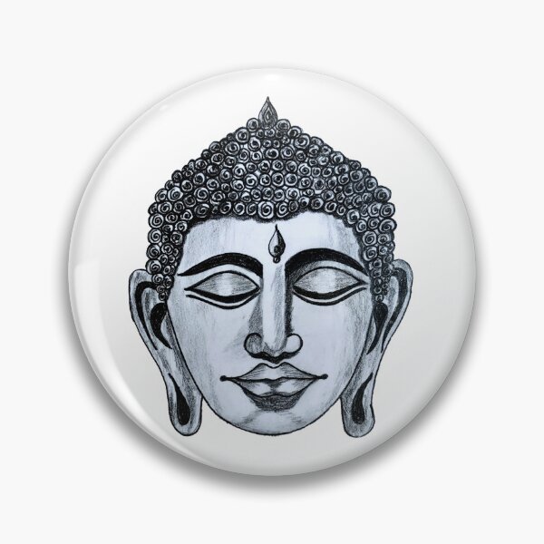 Item preview, Buddha Sketch designed and sold by Art-Designs-Hub.