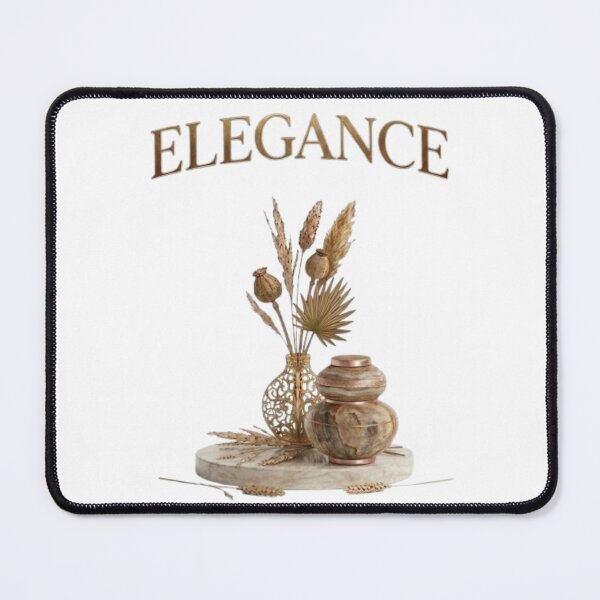 Item preview, Elegant Minimalist Dried Floral Vase Art designed and sold by Northern Glow Art.