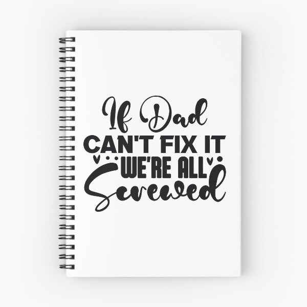 Item preview, If Dad Cant Fix It Were All Screwed - Funny Dad Quotes Retro Vintage Aesthetic Handyman Papa Gift designed and sold by FuzionRaptor.