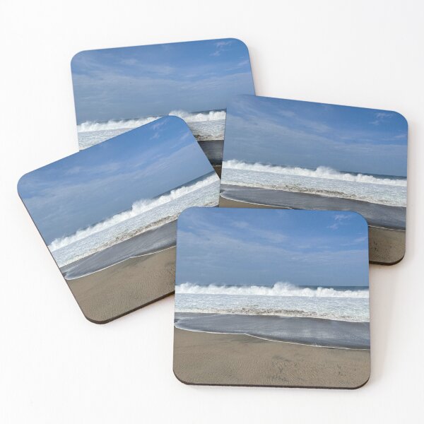 Item preview, Wild wall of spray and gentle tongue of foam on the beach designed and sold by Art of Momenz.