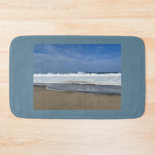 Item preview, Wild wall of spray and gentle tongue of foam on the beach designed and sold by Art of Momenz.