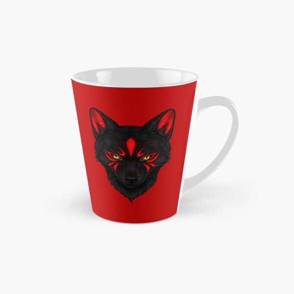 Item preview, Black Yokai Kitsune designed and sold by MidnightDr3am.
