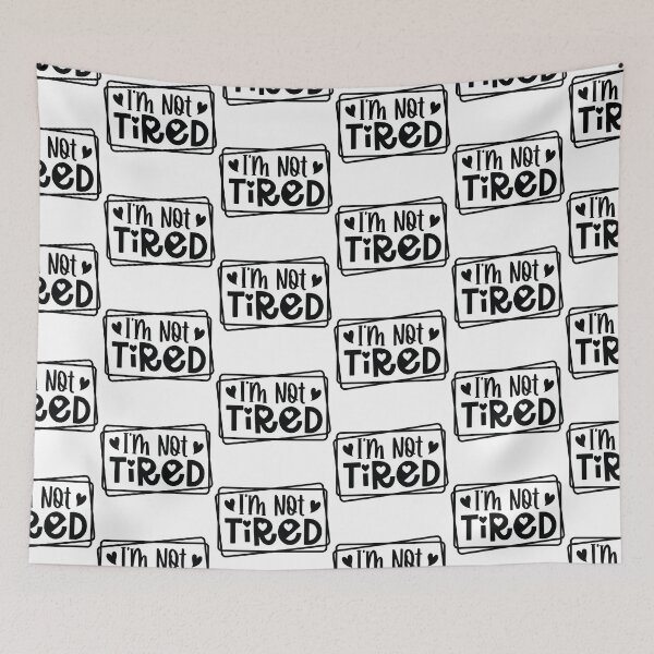 Item preview, Im Not Tired - Funny Dad Quotes Retro Vintage Aesthetic Sleeping Couch Husband Papa Family Gift designed and sold by FuzionRaptor.