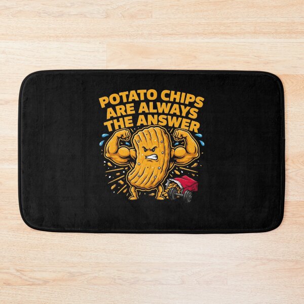 Item preview, Potato Chips Are Always the Answer Cute Potato Chips for Snack Lovers designed and sold by Redgiant87x.