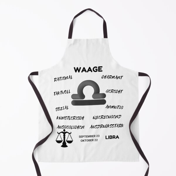 Item preview, Libra Zodiac Sign Astrology Symbol Waage Horoscope - DE (Light Version) designed and sold by ZODIARA.