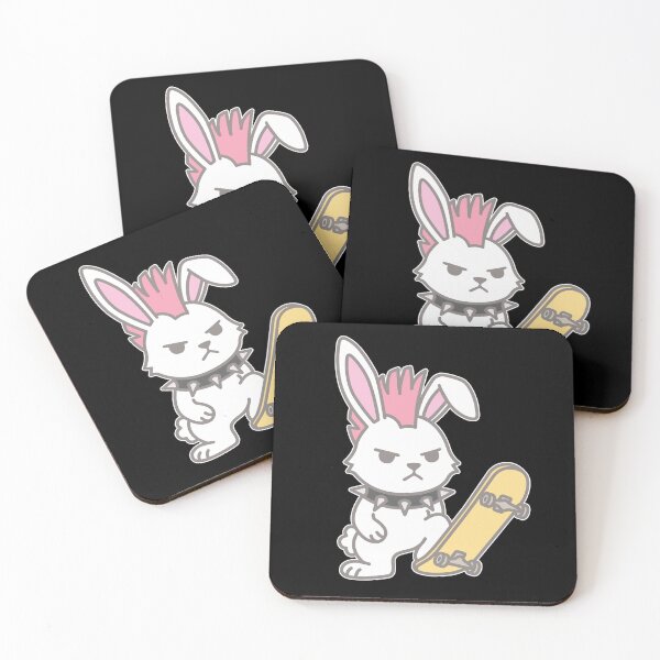 Item preview, Skater Bunny 90s Street Culture Graphic For Boys and Girls designed and sold by roarsomethings.