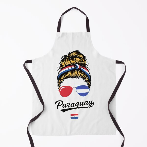 Item preview, Paraguay Pop Art Woman T-Shirt – Vintage Woodcut Flag Sunglasses Graphic for Proud Paraguay Supporters designed and sold by paulo silveira.