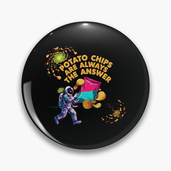 Item preview, Potato Chips Are Always the Answer Funny Just One More Potato Chip Quote designed and sold by Redgiant87x.