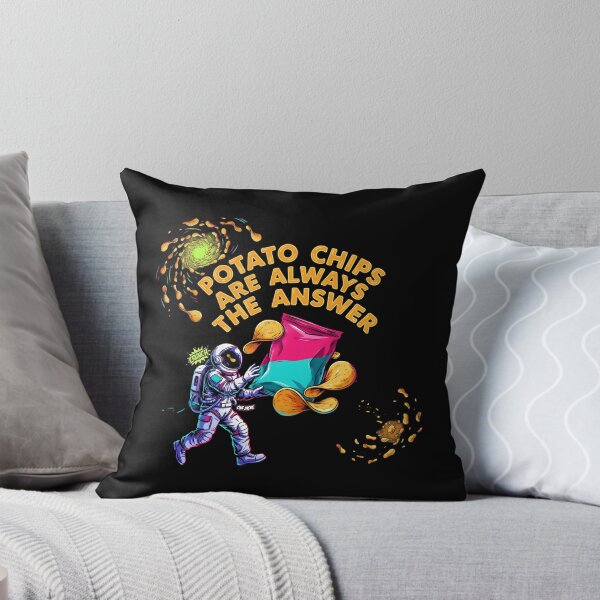 Item preview, Potato Chips Are Always the Answer Funny Just One More Potato Chip Quote designed and sold by Redgiant87x.