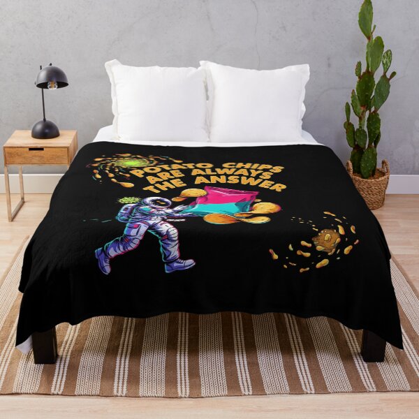 Item preview, Potato Chips Are Always the Answer Funny Just One More Potato Chip Quote designed and sold by Redgiant87x.