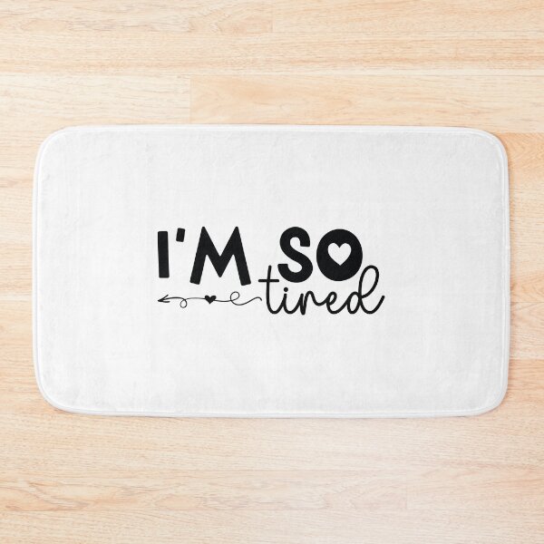 Item preview, Im So Tired - Funny Dad Quotes Retro Vintage Aesthetic Exhausted New Papa Husband Family Gift designed and sold by FuzionRaptor.