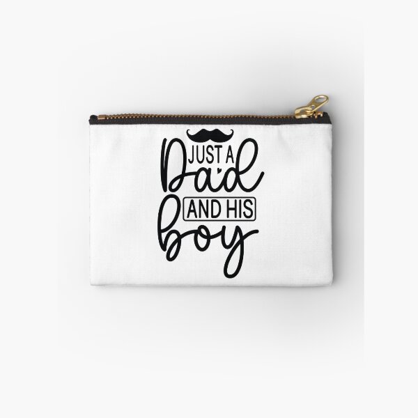 Item preview, Just A Dad And His Boy - Funny Dad Quotes Retro Vintage Aesthetic Proud Papa Son Family Boy Gift designed and sold by FuzionRaptor.