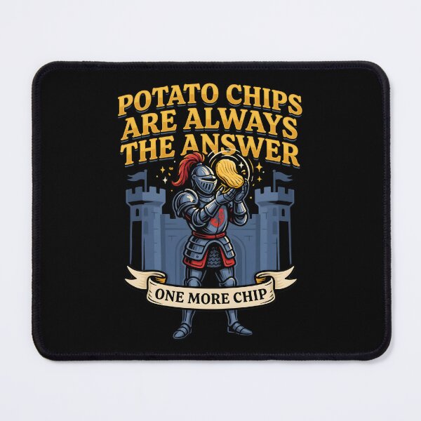 Item preview, Potato Chips Are Always the Answer Retro Snack Lover Funny Food designed and sold by Redgiant87x.