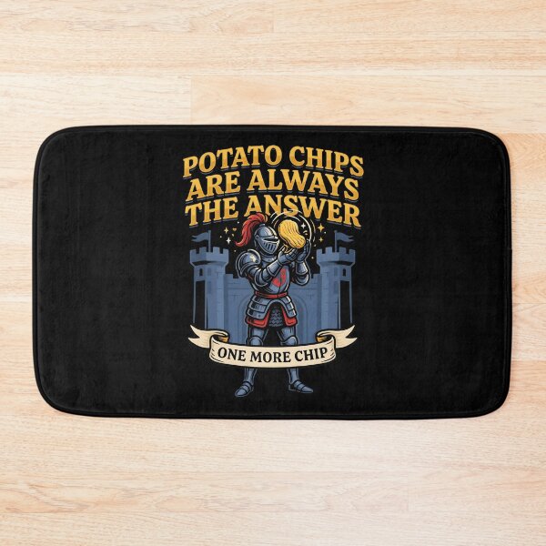 Item preview, Potato Chips Are Always the Answer Retro Snack Lover Funny Food designed and sold by Redgiant87x.