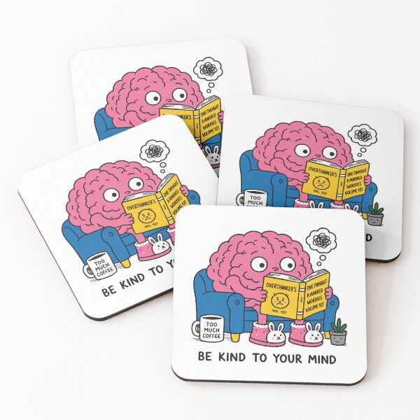 Item preview, Be Kind To Your Mind Funny Brain designed and sold by CamaleonDesigns.