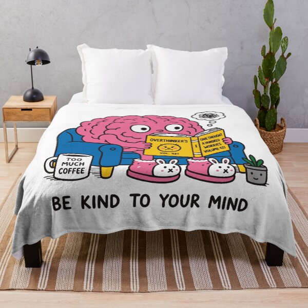 Item preview, Be Kind To Your Mind Funny Brain designed and sold by CamaleonDesigns.