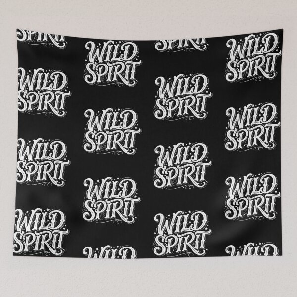 Item preview, Wild Spirit Vintage Western Boho Typography Shirt designed and sold by TipTop GFX.