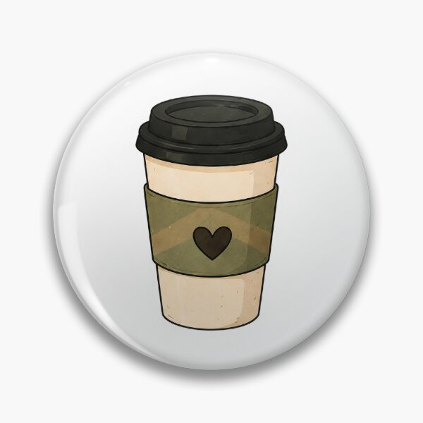 Item preview, Cozy Coffee Cup Sticker | Minimal Aesthetic Coffee Lover Illustration designed and sold by PopStickerLab22.
