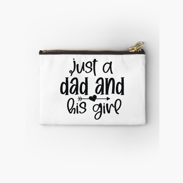 Item preview, Just A Dad And His Girl - Funny Dad Quotes Retro Vintage Aesthetic Proud Papa Daughter Family Gift designed and sold by FuzionRaptor.