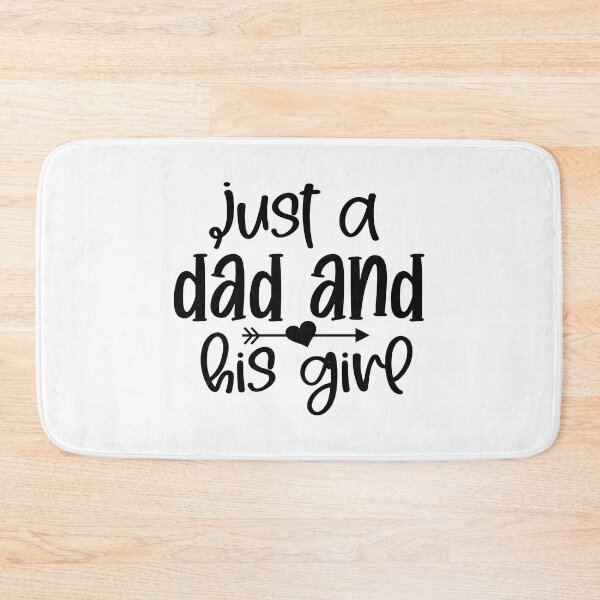 Item preview, Just A Dad And His Girl - Funny Dad Quotes Retro Vintage Aesthetic Proud Papa Daughter Family Gift designed and sold by FuzionRaptor.