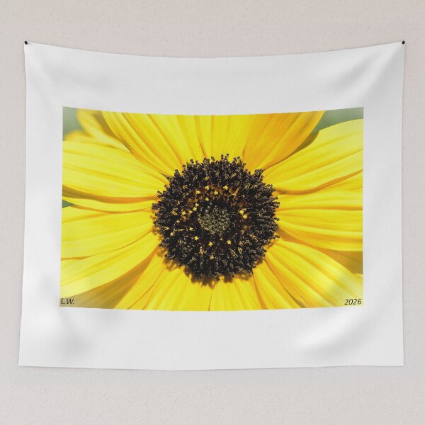 Item preview, Vibrant Yellow Sunflower Close-Up designed and sold by LisaWootenPhoto.