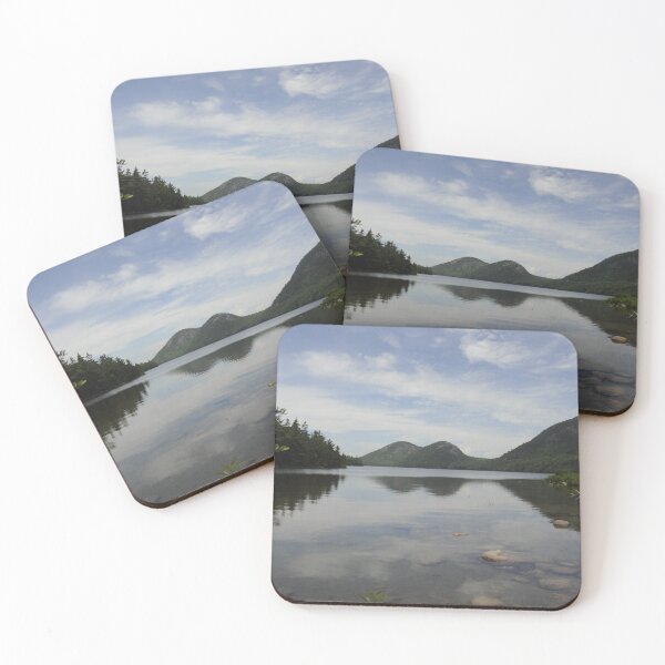 Item preview, Pond with mountains designed and sold by Sometimes-store.