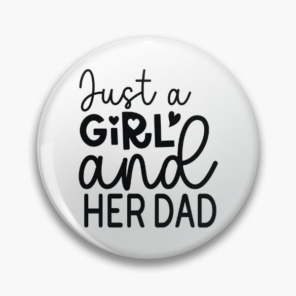 Item preview, Just A Girl And Her Dad - Funny Dad Quotes Retro Vintage Aesthetic Proud Papa Daughter Family Gift designed and sold by FuzionRaptor.