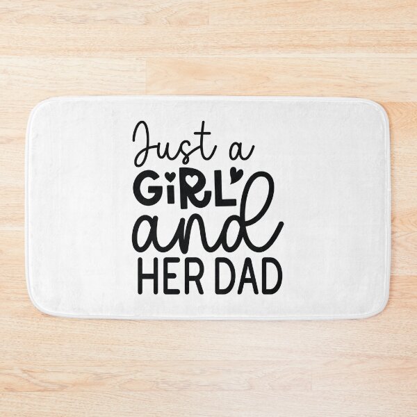 Item preview, Just A Girl And Her Dad - Funny Dad Quotes Retro Vintage Aesthetic Proud Papa Daughter Family Gift designed and sold by FuzionRaptor.