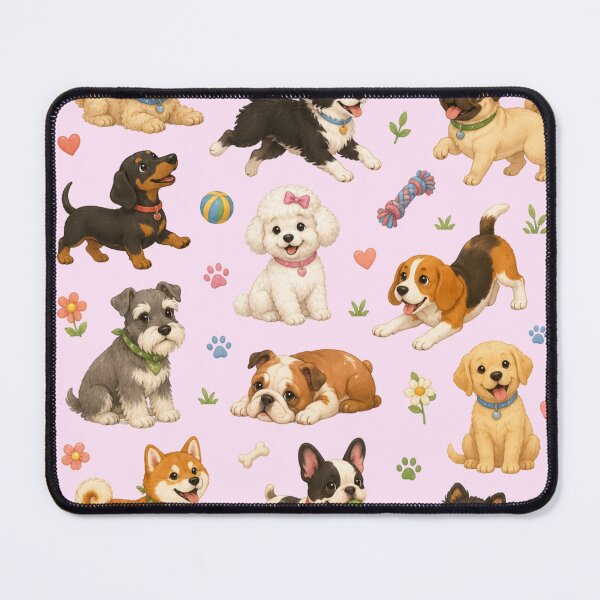 Item preview, Cute Dog Breeds Pattern Collection | Adorable Puppy Lover Pet Design designed and sold by TheStephanieRome.