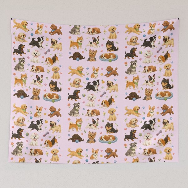 Item preview, Cute Dog Breeds Pattern Collection | Adorable Puppy Lover Pet Design designed and sold by TheStephanieRome.