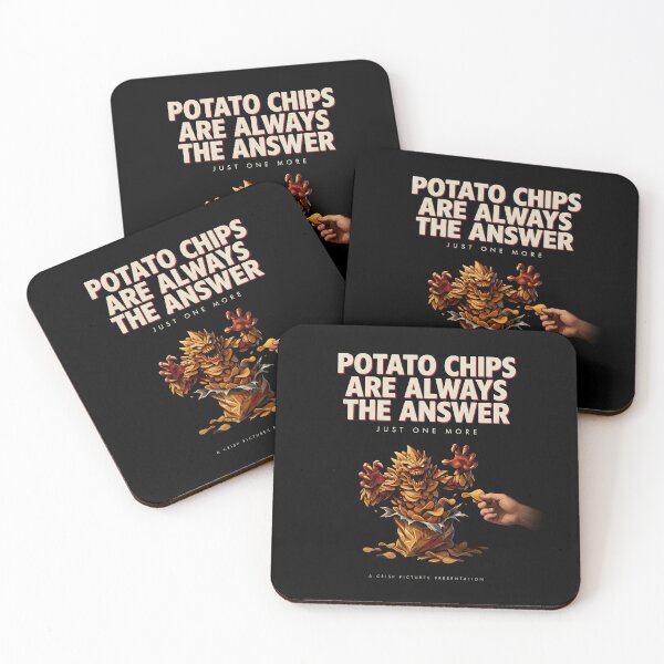 Item preview, Potato Chips Are Always the Answer Funny Foodie for Snack Lovers designed and sold by Redgiant87x.