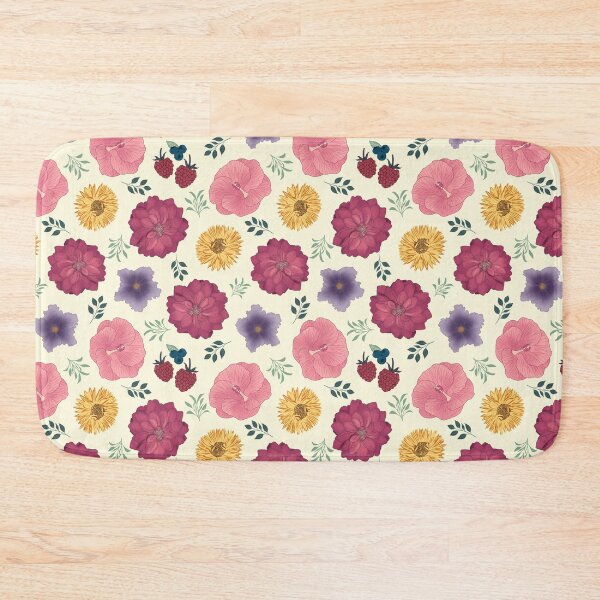 Item preview, Floral Dahlias, Daisies, Violets and Lillies Pattern designed and sold by Pinecone Place.