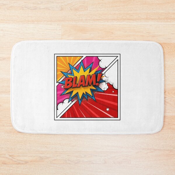 Item preview, BLAM! Retro Comic Sound Effect Pop Art Design designed and sold by CleanDecor.
