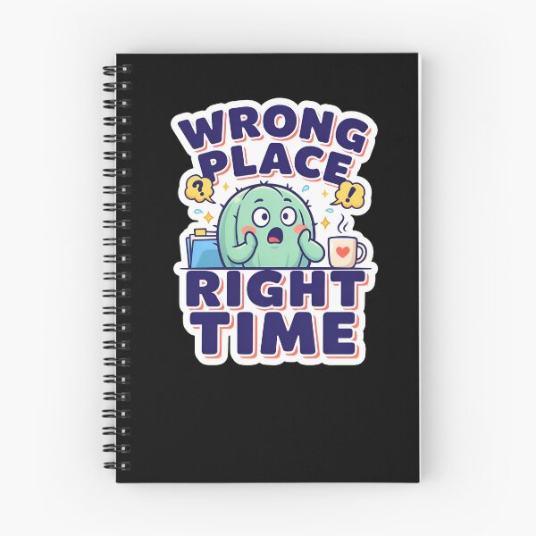 Item preview, Wrong Place Right Time Shocked Cactus Hearing Office Drama designed and sold by Fitswear.