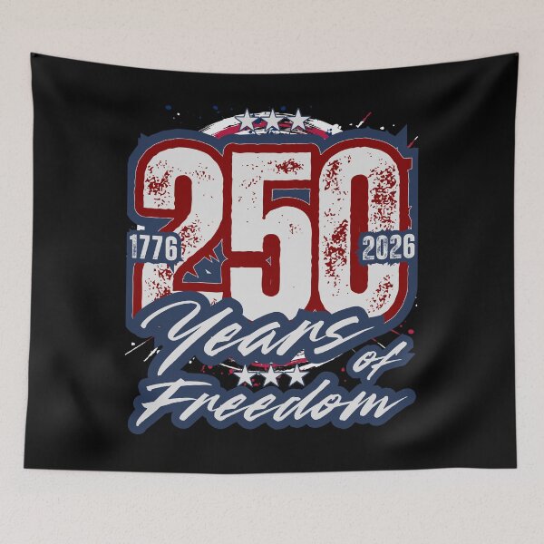 Item preview, 1776 to 2026 — America 250 Years of Freedom Patriotic Distressed Anniversary Design designed and sold by GFamilyC.