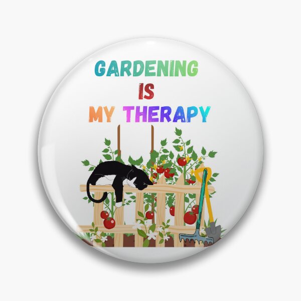 Item preview, Gardening Is My Therapy. designed and sold by Dinasshop.