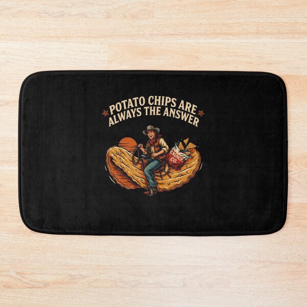 Item preview, Potato Chips Are Always the Answer Funny Snack Quote for Potato Chips Fans designed and sold by Redgiant87x.
