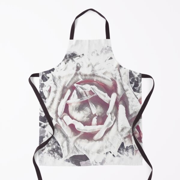 Item preview, Vintage Gothic Rose Sketch Watercolor Art designed and sold by BalkanBloom.
