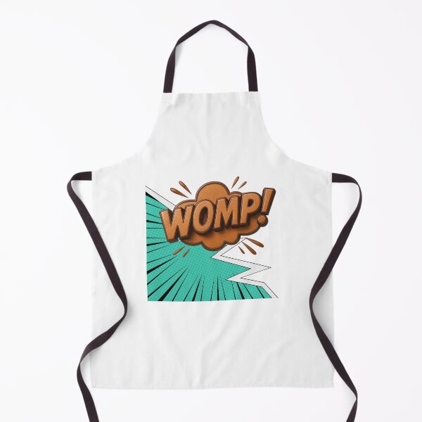 Item preview, WOMP! Retro Comic Sound Effect Pop Art Design designed and sold by CleanDecor.