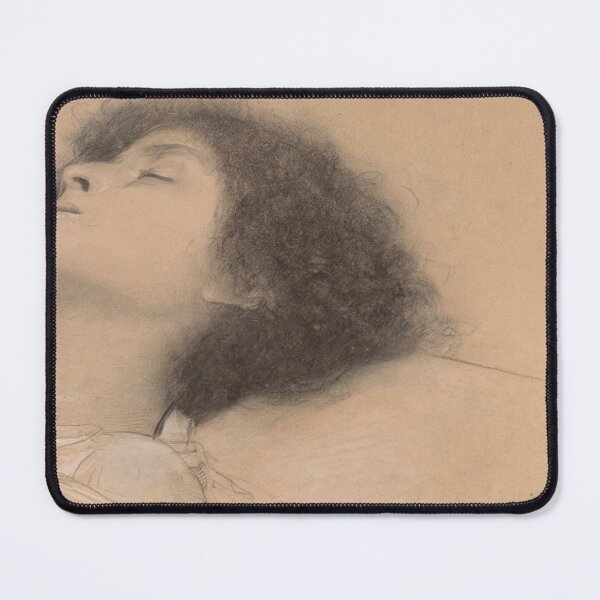 Item preview, Reclining Young Woman with Closed Eyes designed and sold by artofuniverse.