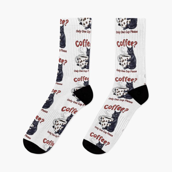 Item preview, Cat Coffee Only One Cup Please Funny Sarcasm designed and sold by HowToCanadian.