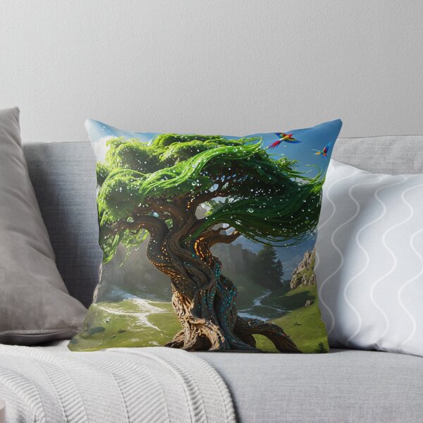 Item preview, "Ancient Tree of the Eternal Peaks" designed and sold by SkyKing Ron.