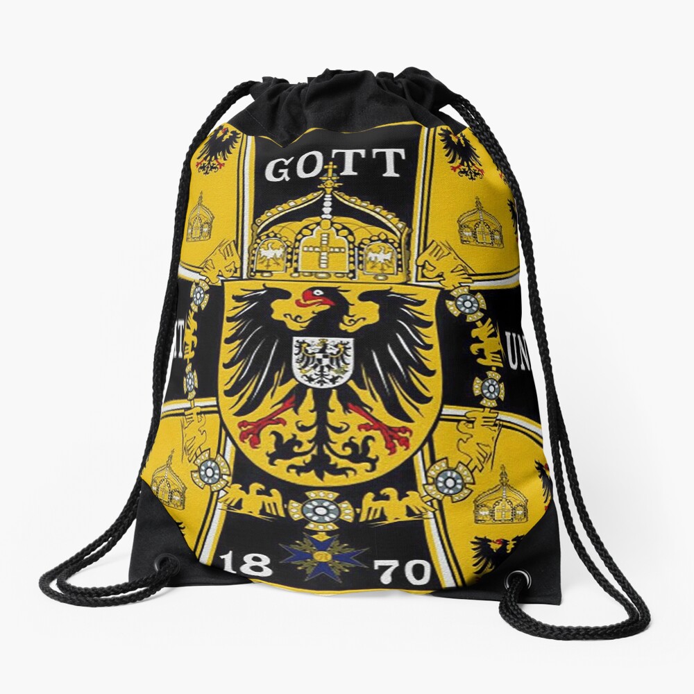 Prussian Battle Flag of 1870 Drawstring Bag