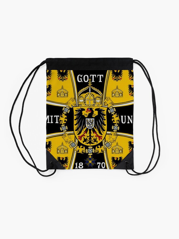 Alternate view of Prussian Battle Flag of 1870 Drawstring Bag