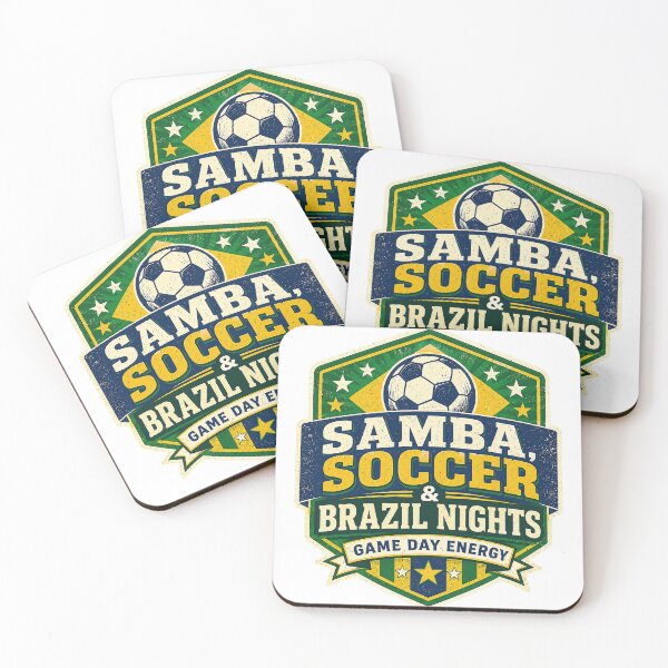 Item preview, Samba Soccer Brazil Nights Game Day Badge designed and sold by EliteBro.