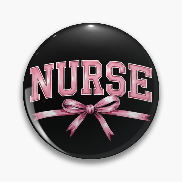 Item preview, Cute Pink Coquette Nurse Bow Varsity Aesthetic designed and sold by Pablo70 Store.